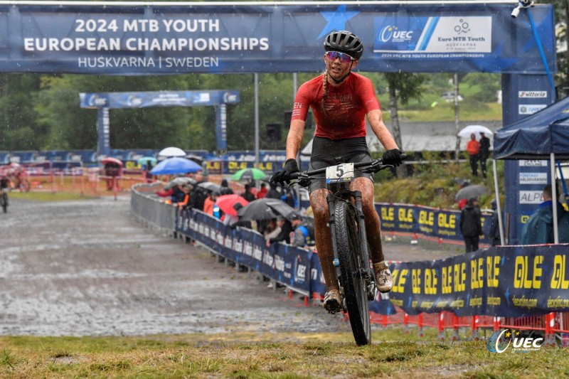 2024 UEC MTB Youth European Championships - Huskvarna - J?nk?ping (Sweden) 09/08/2024 - XCO Girls 14 - photo Tommaso Pelagalli/SprintCyclingAgency?2024